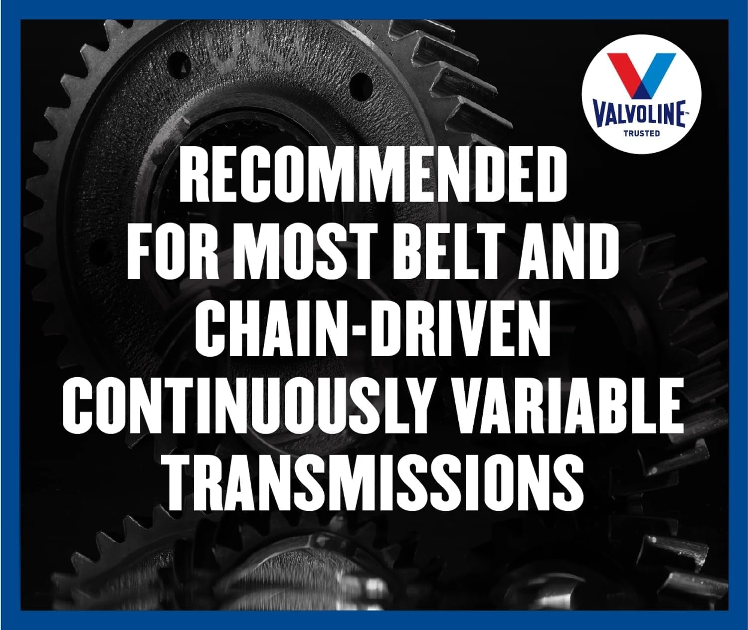 image:imageValvoline CVT Full Synthetic Continuously Variable Transmission Fluid 1 GA Case of 31 QT