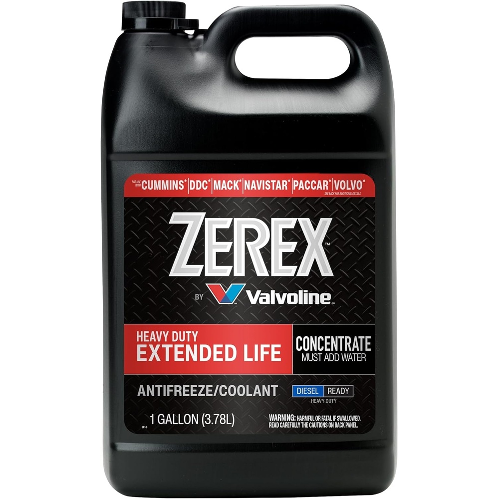 image:imageZerex Fully Formulated Pink Heavy Duty 5050 ReadytoUse Antifreeze Coolant 1 GallonConcentrate