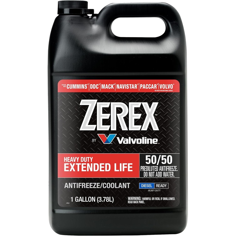 image:imageZerex Fully Formulated Pink Heavy Duty 5050 ReadytoUse Antifreeze Coolant 1 GallonReadytoUse