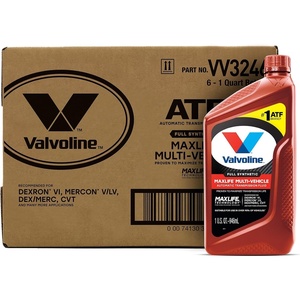 Valvoline MaxLife Multi-Vehicle ATF Full Synthetic Automatic Transmission Fluid 1 Gallon(1 QT  Case of 6)