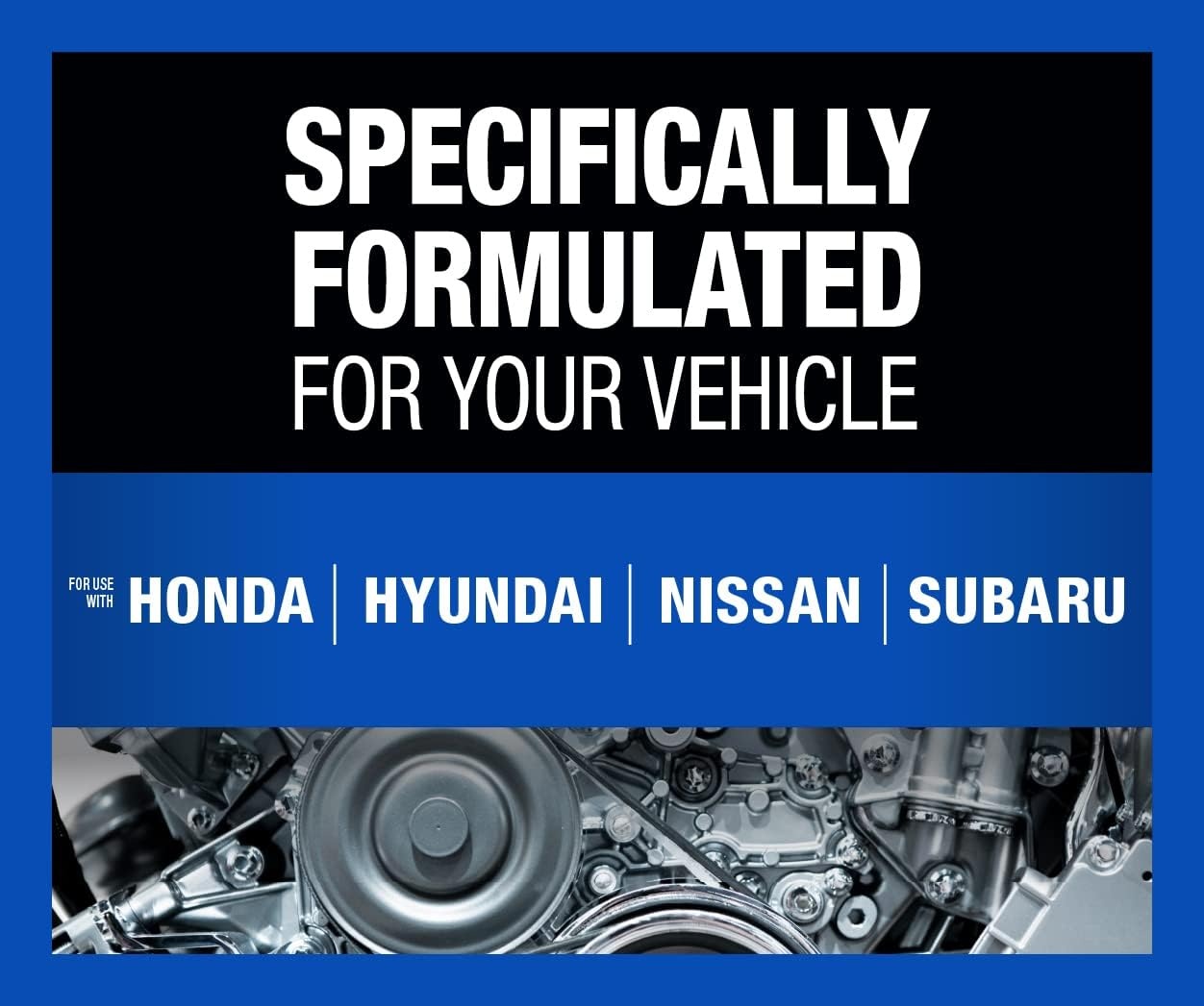 image:imageZerex Asian Vehicle Blue Silicate and Borate Free 5050 Prediluted ReadytoUse AntifreezeCoolant 1 GAAsian Blue