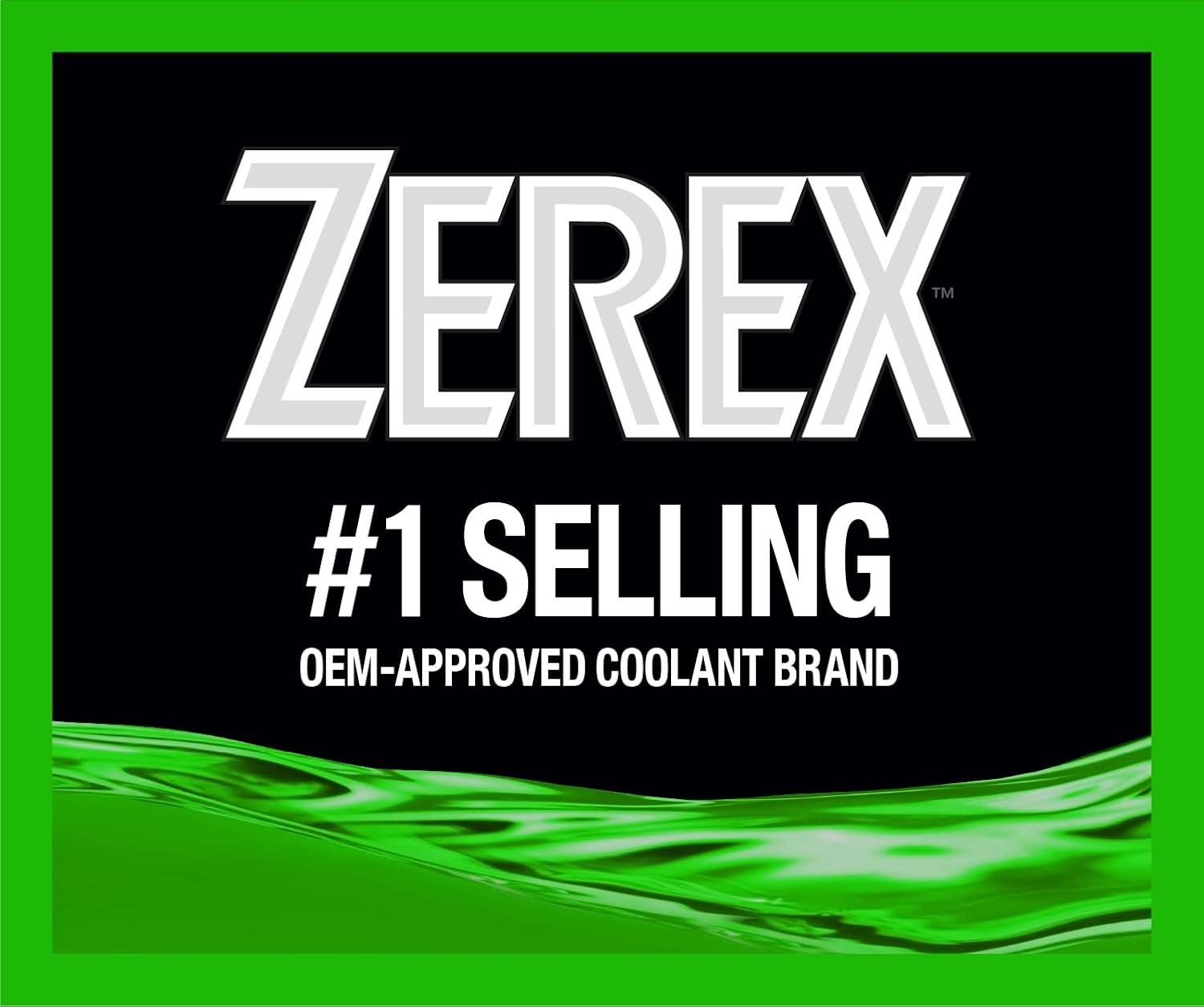 image:imageZerex Asian Vehicle Green 5050 ReadytoUse Antifreeze Coolant 1 Gallon1 Gallon