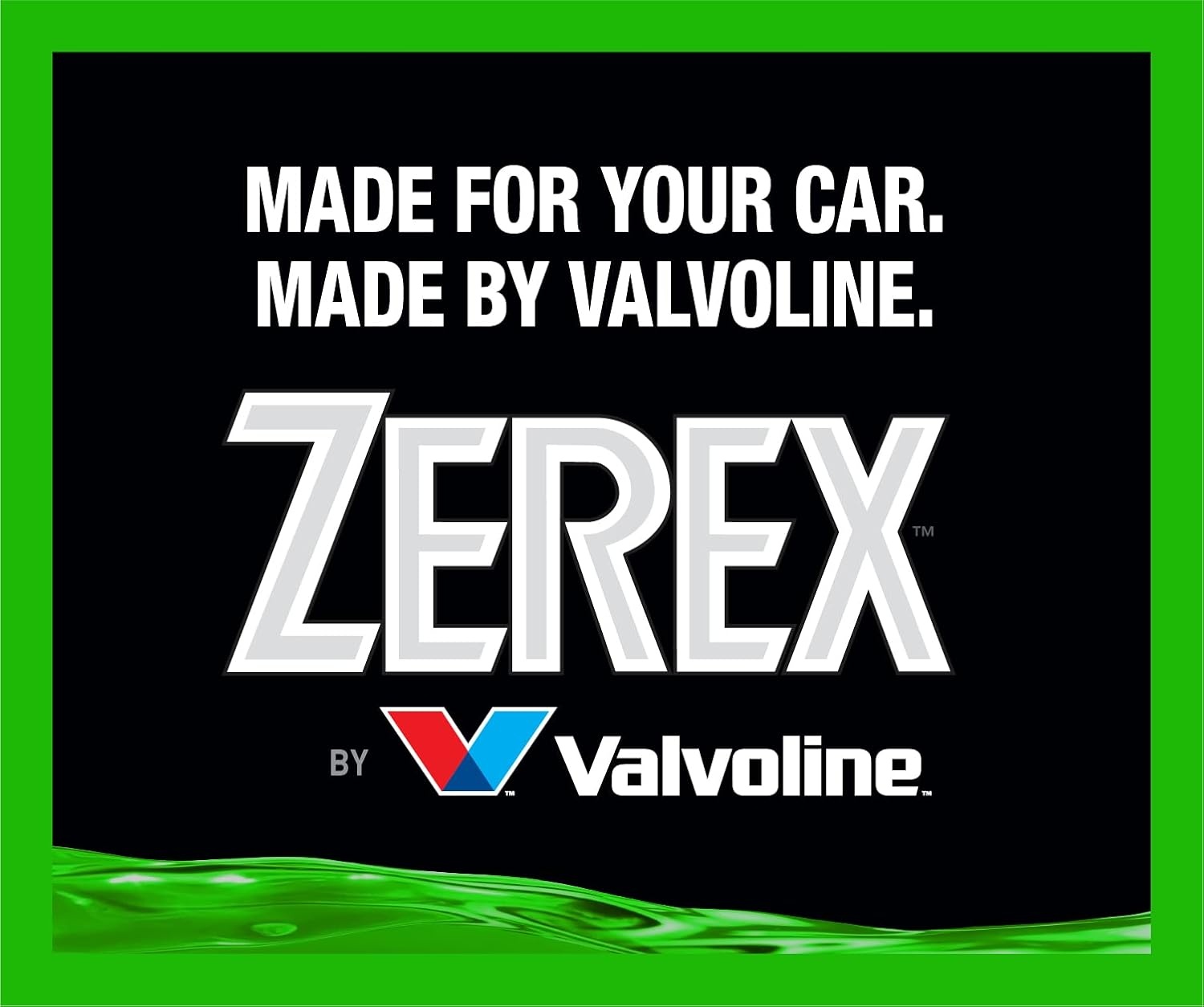 image:imageZerex Asian Vehicle Green 5050 ReadytoUse Antifreeze Coolant 1 Gallon1 Gallon